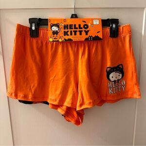 🔥LAST CHANCE 🔥 Women’s Hello Kitty 2pc PJ Shorts Halloween